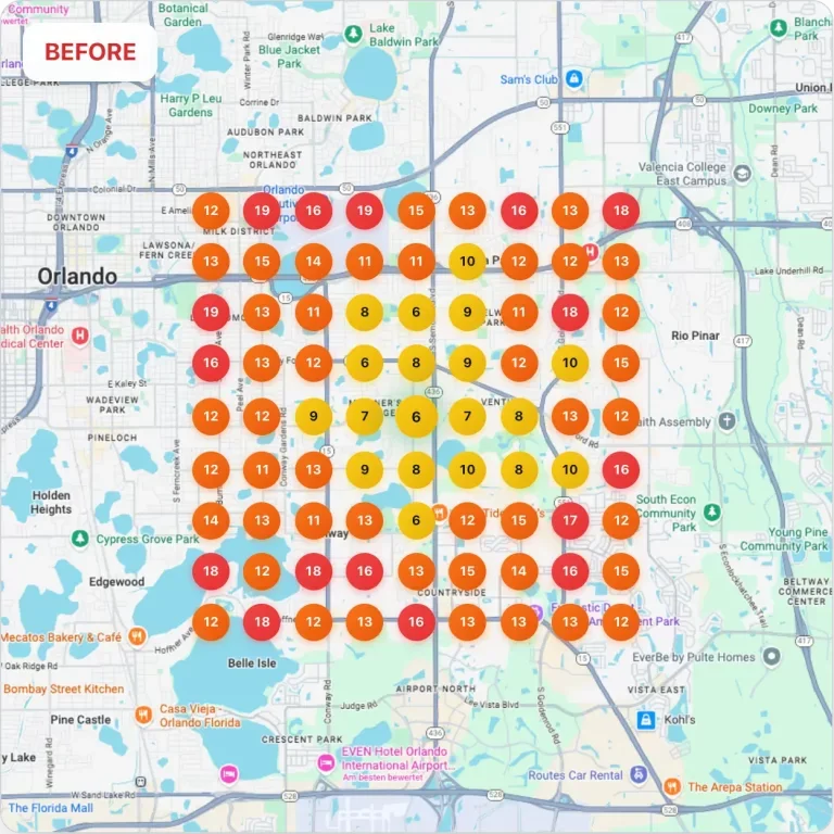 Orlando, Florida GeoGrid before